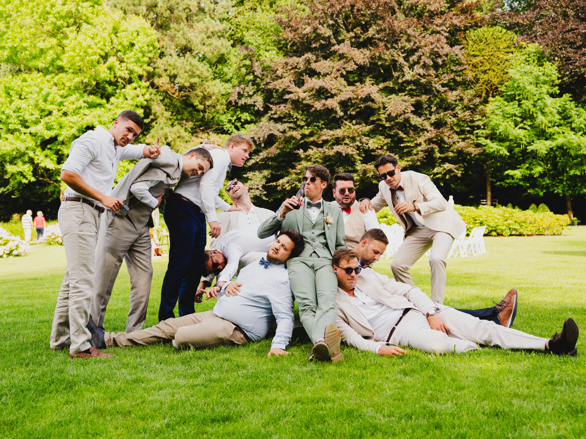 Groomsmen fun
